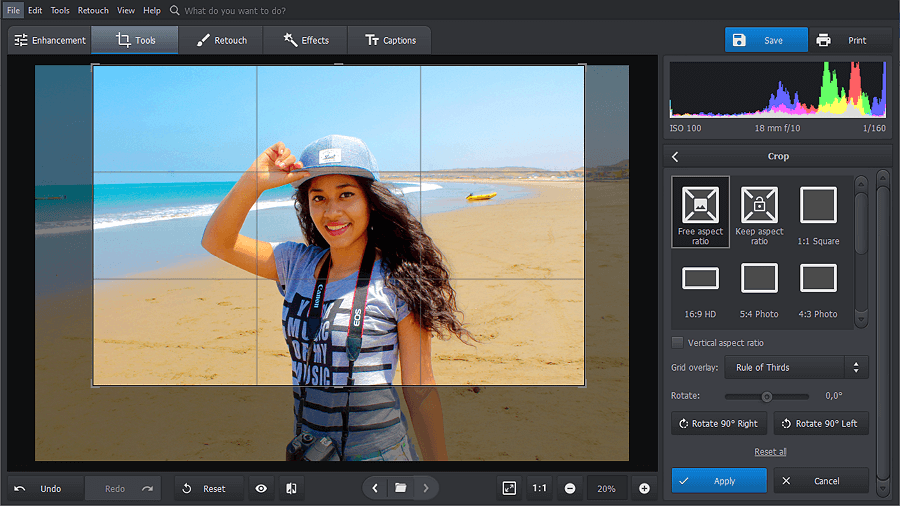 Crop your pic to improve its composition